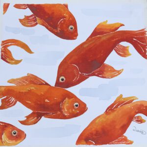 Dancing Fishes Korsou Art